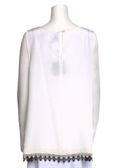 *FIRE SALE* St. John Silk V-Neck Tunic