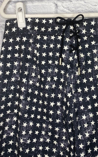 MaxMara Star-Spangled Lace-Up Denim Jeans