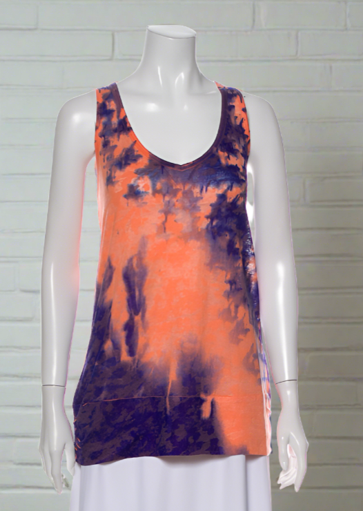 The North Face Burnout 'Be Calm' Tie-Dye Racerback Tank