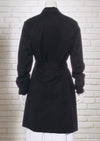 Michael Kors Black Belted Trench Dress
