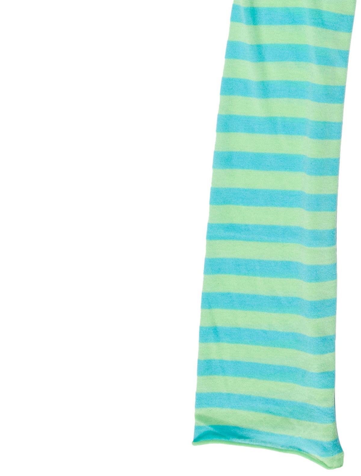 Michael Kors Collection Lightweight Italian Cashmere Striped Scarf