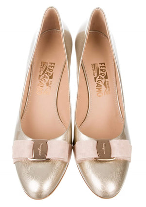 Salvatore Ferragamo 'Carla' Logo Pumps