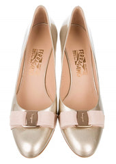 Salvatore Ferragamo 'Carla' Logo Pumps