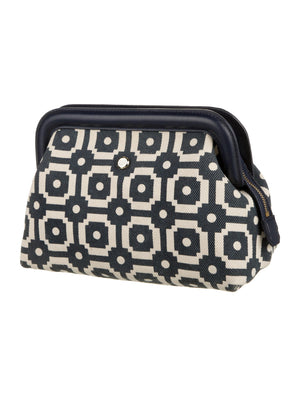 Tory Burch 'Ellen' Printed Canvas Clutch