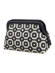 Tory Burch 'Ellen' Printed Canvas Clutch
