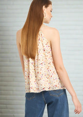 *FIRE SALE* ottod'Ame Abstract Floral Printed Cotton Top
