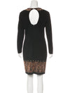 Emilio Pucci Crystal-Embellished Cutout Shift Dress