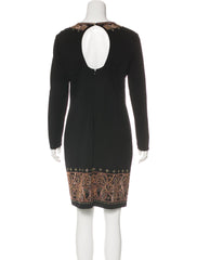 Emilio Pucci Crystal-Embellished Cutout Shift Dress