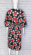 Marc Jacobs 'Daisey' Floral Jersey Midi Dress