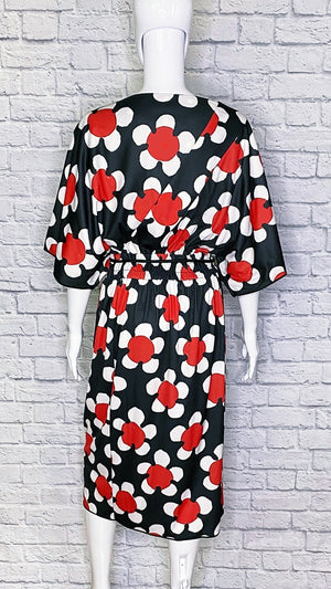 Marc Jacobs 'Daisey' Floral Jersey Midi Dress
