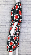 Marc Jacobs 'Daisey' Floral Jersey Midi Dress