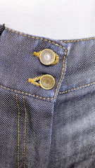 Dolce & Gabbana High-Rise Super Wide-Leg Indigo Denim