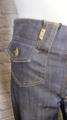 Dolce & Gabbana High-Rise Super Wide-Leg Indigo Denim