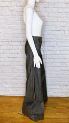 Dolce & Gabbana High-Rise Super Wide-Leg Indigo Denim