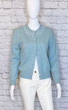 Marc Jacobs Embellished Wool-Cashmere Blend Cardigan
