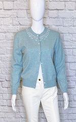 Marc Jacobs Embellished Wool-Cashmere Blend Cardigan