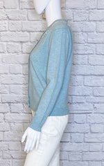 Marc Jacobs Embellished Wool-Cashmere Blend Cardigan