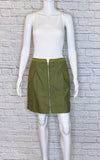 Rag & Bone Army Green Maverick Military Skirt