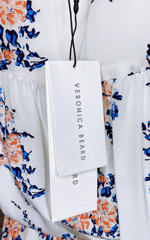 *FIRE SALE* Veronica Beard Silk Floral Midi Dress