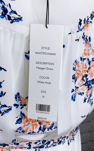 *FIRE SALE* Veronica Beard Silk Floral Midi Dress