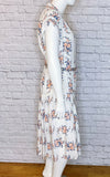 *FIRE SALE* Veronica Beard Silk Floral Midi Dress