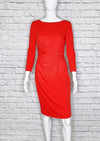 Versace Vintage Wool Button-Accent Dress