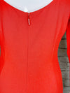 Versace Vintage Wool Button-Accent Dress