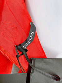 Versace Vintage Wool Button-Accent Dress