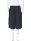 Burberry London Vintage Double-Breasted A-line Skirt