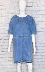 Marc Jacobs Indigo Soft Denim Dress