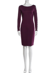 Alice + Olivia 'Dionne Strong Shoulder' Diamond Back Dress