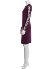 Alice + Olivia 'Dionne Strong Shoulder' Diamond Back Dress