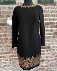Emilio Pucci Crystal-Embellished Cutout Shift Dress