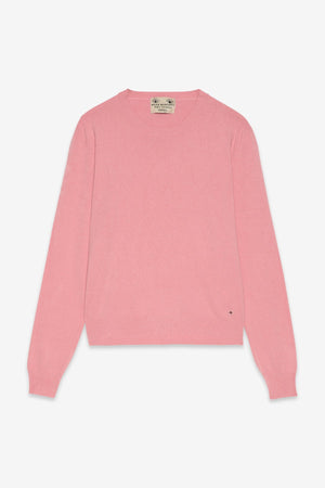 ottod'Ame Pink Ultra Soft Roundneck Sweater
