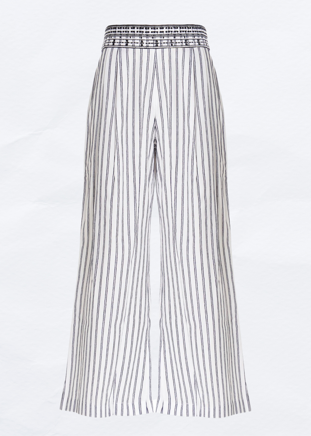 *FIRE SALE* Ermanno Scervino Embroidered Striped Trousers
