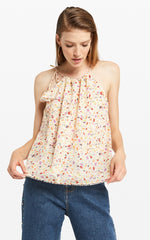 *FIRE SALE* ottod'Ame Abstract Floral Printed Cotton Top