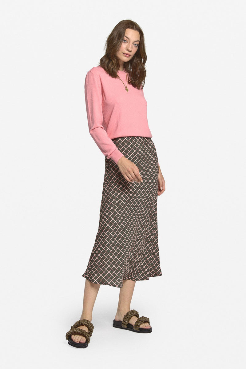 ottod'Ame Pink Ultra Soft Roundneck Sweater