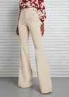 Alexis 'Helene' Flared Pant in Oyster Denim