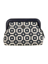 Tory Burch 'Ellen' Printed Canvas Clutch