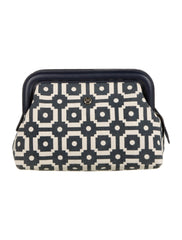 Tory Burch 'Ellen' Printed Canvas Clutch