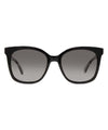 Kate Spade New York Black + Pink 'Kiya' Sunglasses