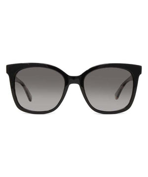 Kate Spade New York Black + Pink 'Kiya' Sunglasses
