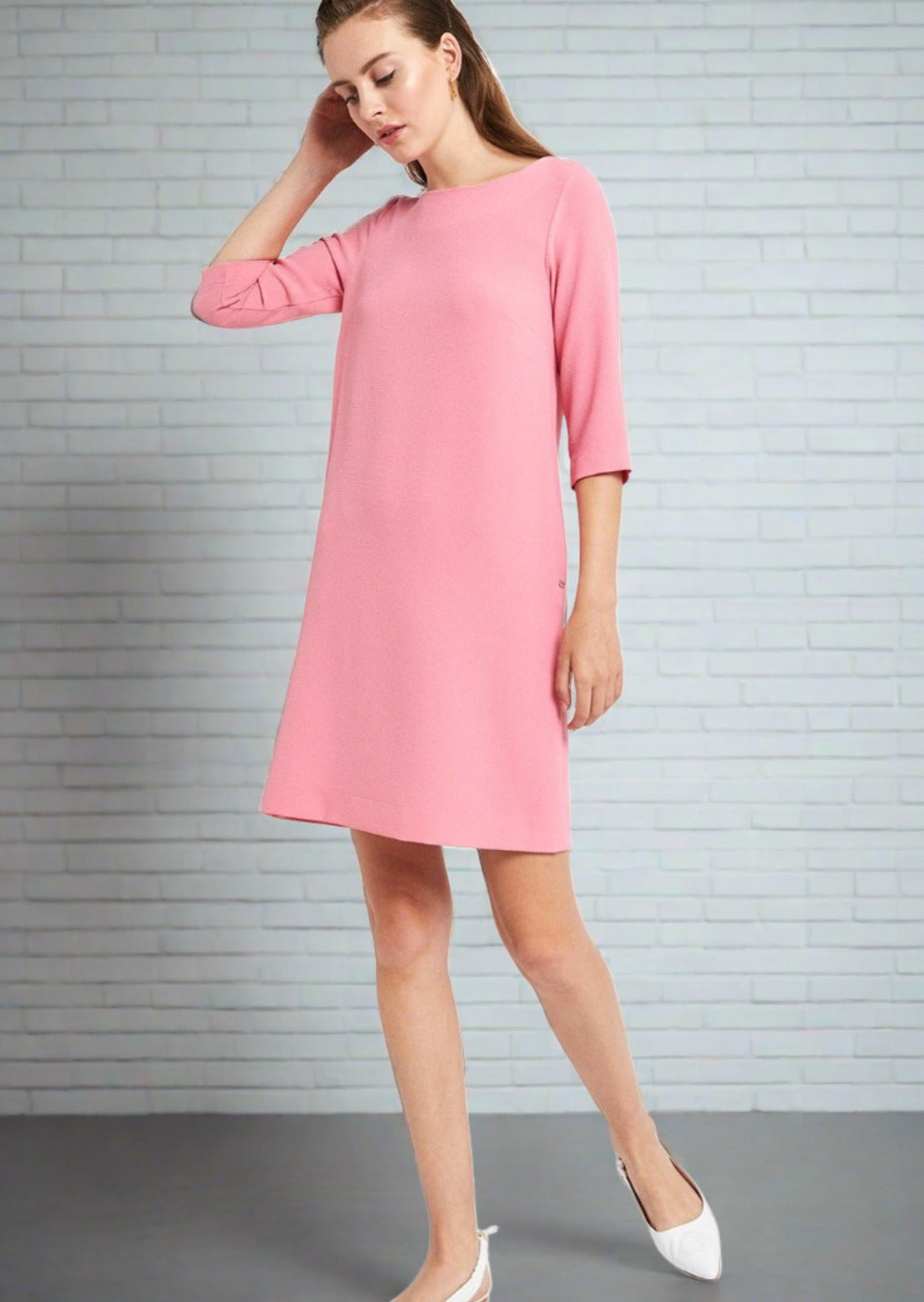 Pink best sale mod dress