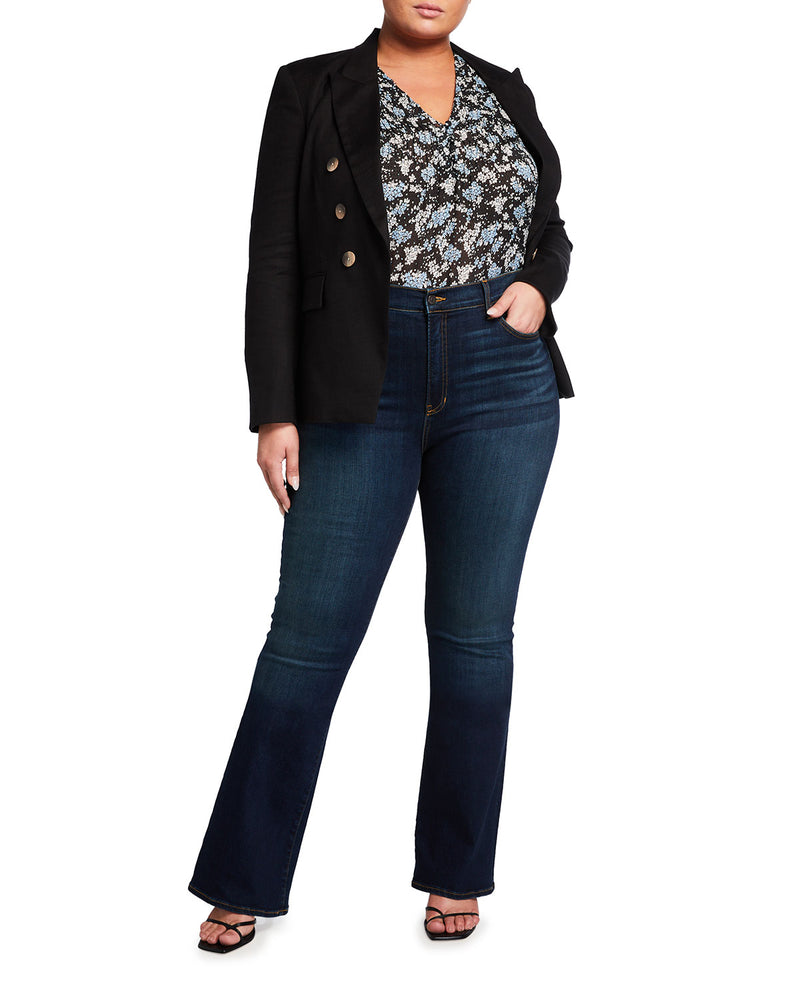 Veronica Beard 'Beverly' High-Rise Denim Flare