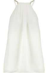 *FIRE SALE* Halston Heritage Chain-Embellished Halterneck Top