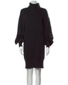 MISA Los Angeles 'Nastassja' Cashmere-Blend Turtleneck Sweater Dress