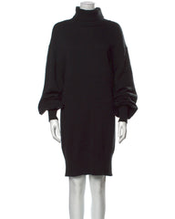 MISA Los Angeles 'Nastassja' Cashmere-Blend Turtleneck Sweater Dress