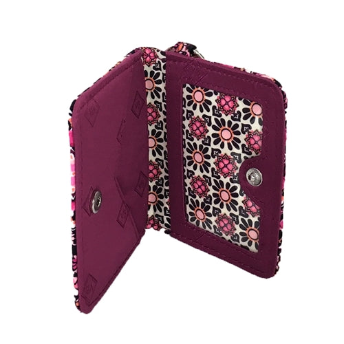 Vera Bradley Iconic Campus Luxury ID Holder in Raspberry Medallion – Simply  Audrey