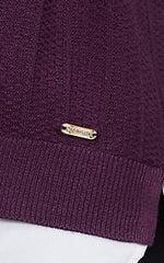 Calvin Klein Scoop Neck Double Layer Sweater