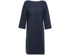 Marni Storm Blue Cotton-Poplin Shift Dress